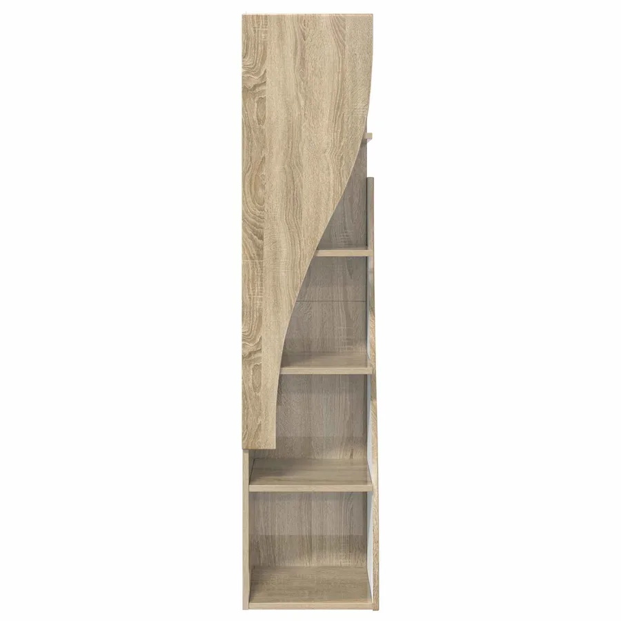 Meuble d'angle Chêne Sonoma 32x32x140cm Bois d'ingénierie - 6