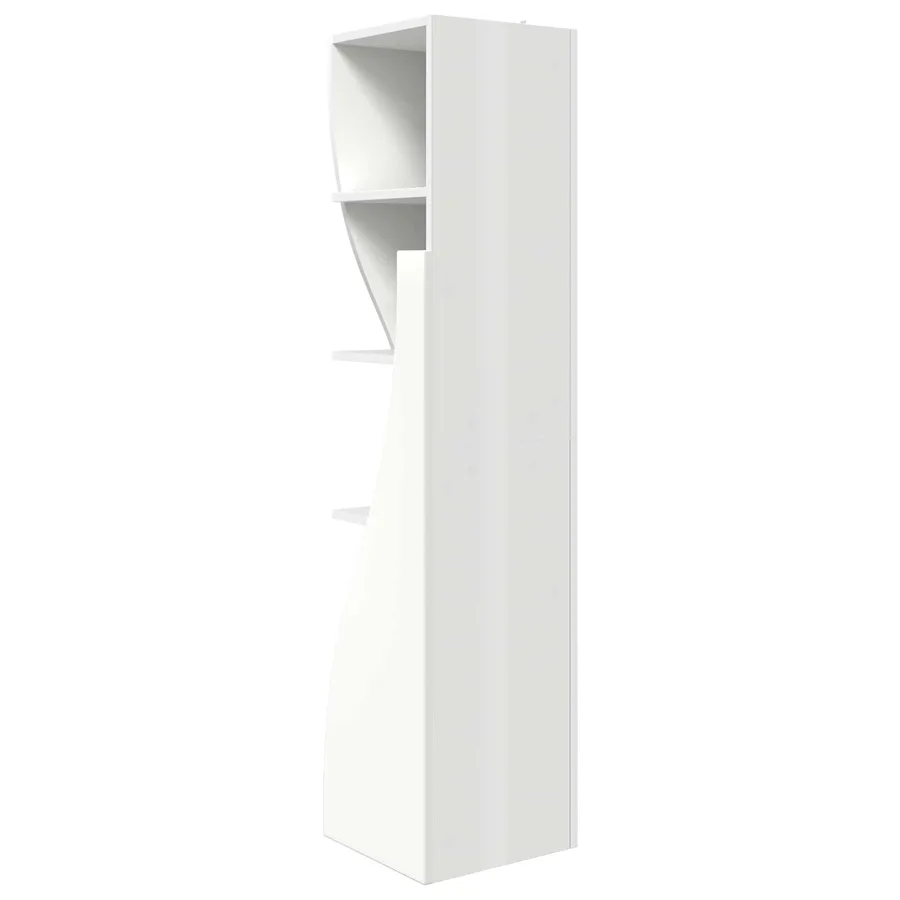 Meuble d'angle 32x32x140cm Bois d'ingénierie - 7