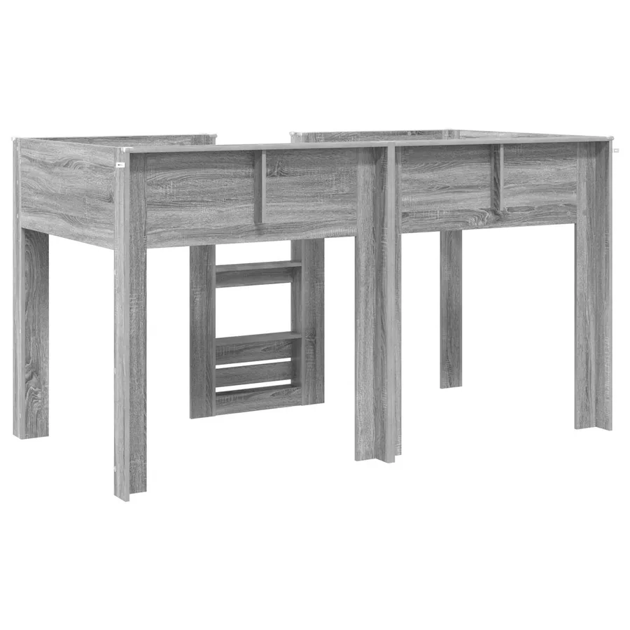 Lit Superposé pour Enfants Gris Sonoma 80 x 200 cm - 7