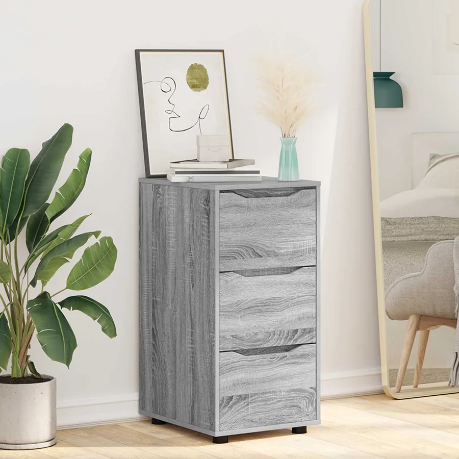 Armoire de rangement Gris Sonoma 40 x 48 x 81 cm - 5