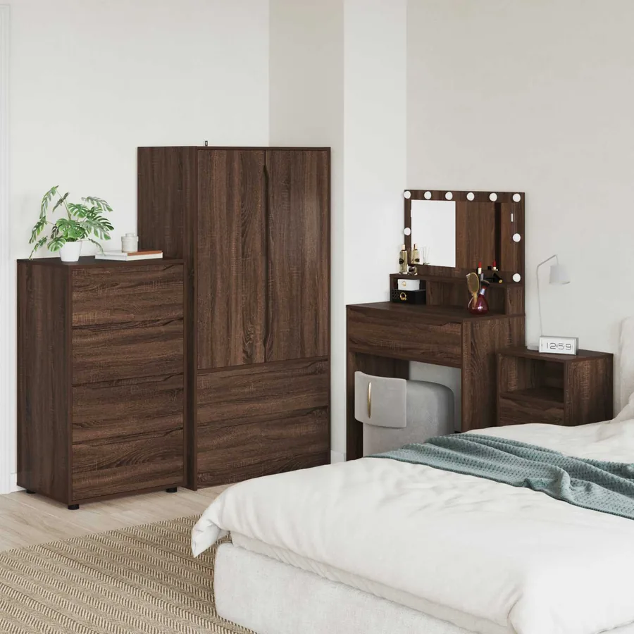 Armoires de rangement Chêne brun 60 x 48 x 105 cm