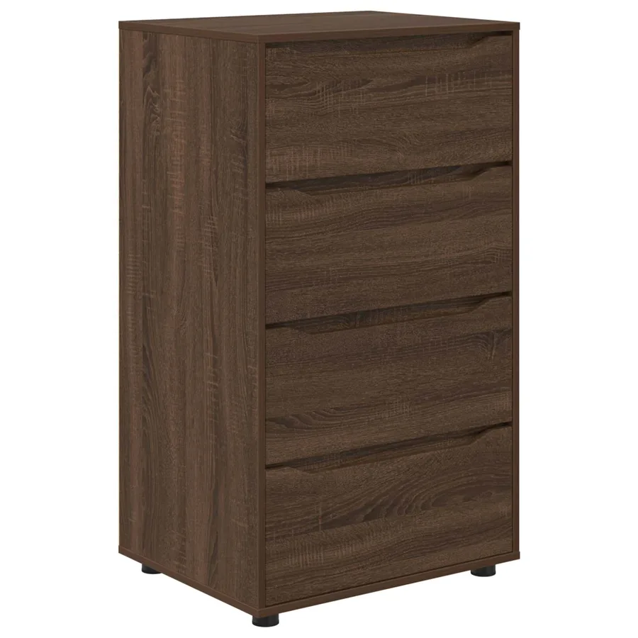 Armoires de rangement Chêne brun 60 x 48 x 105 cm - 2