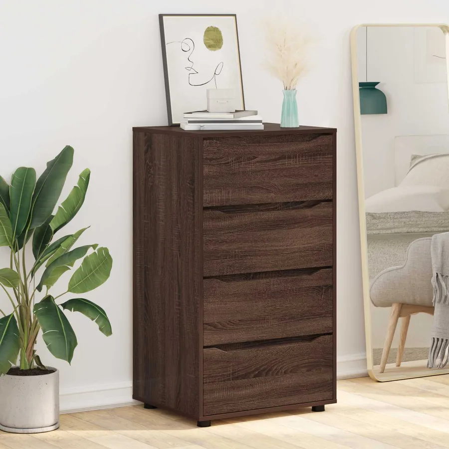 Armoires de rangement Chêne brun 60 x 48 x 105 cm - 6