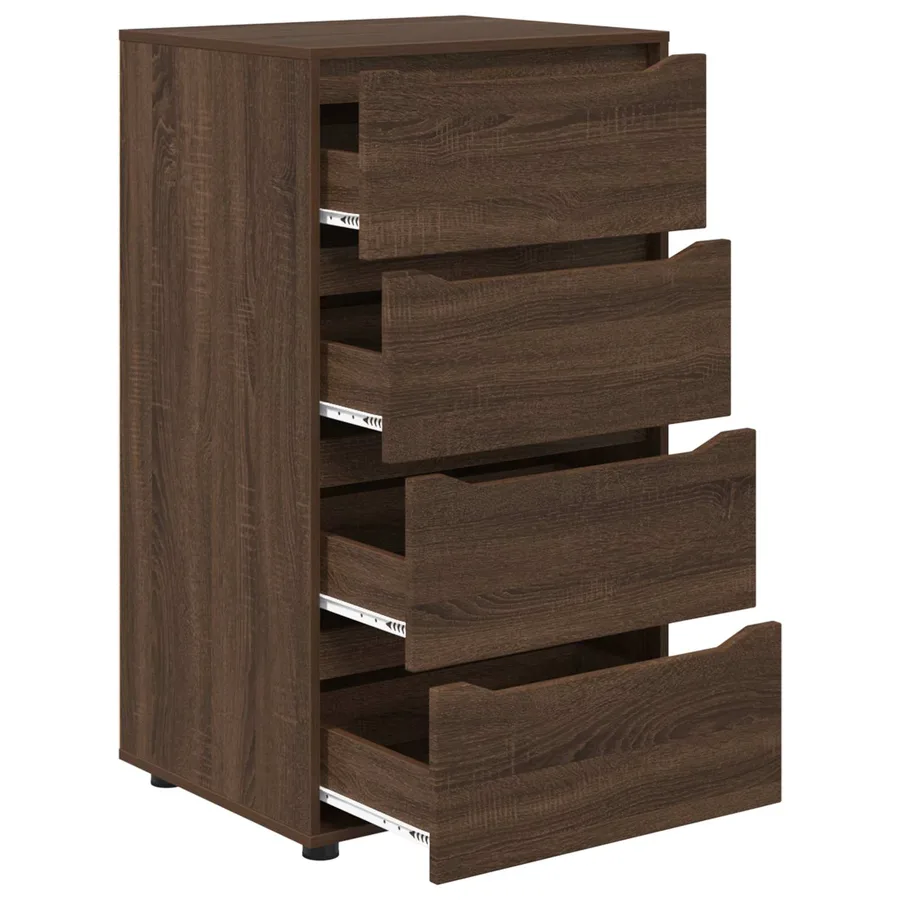 Armoires de rangement Chêne brun 60 x 48 x 105 cm - 7