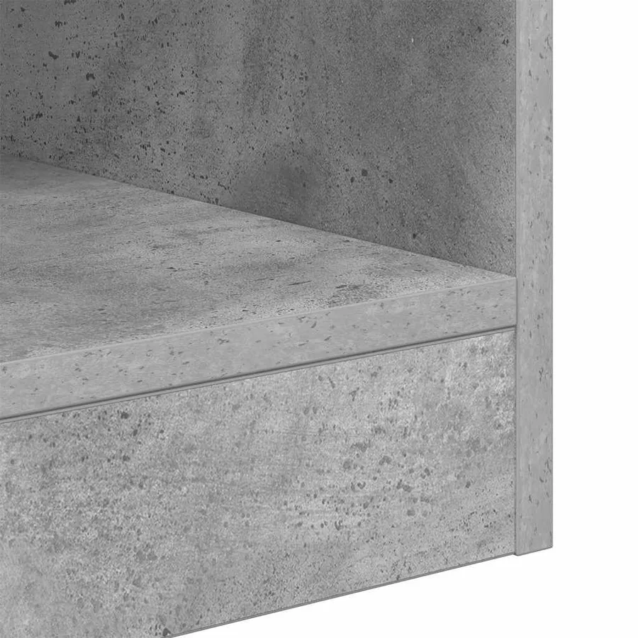 Table d'appoint 2 pcs Gris béton 40,5 x 40 x 45 cm - 8