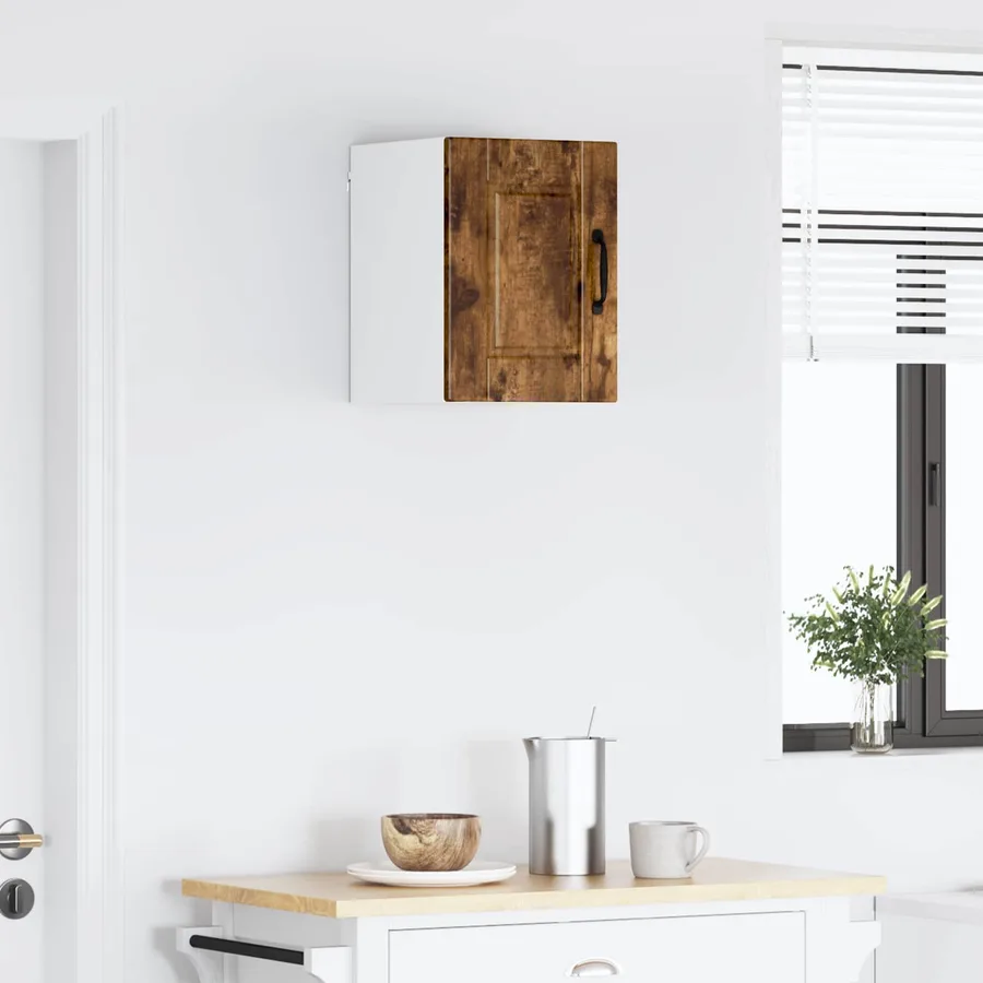 Meuble mural PORTO Chêne fumé 30 x 31 x 40 cm Bois d'ingénierie - 4