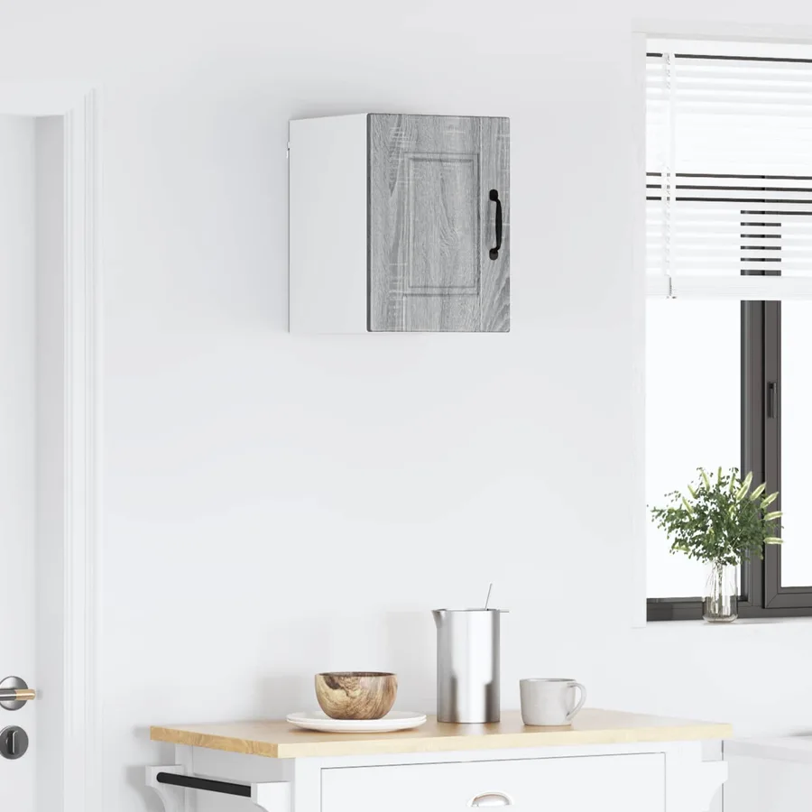 Meuble mural PORTO Gris Sonoma 30 x 31 x 40 cm - 4