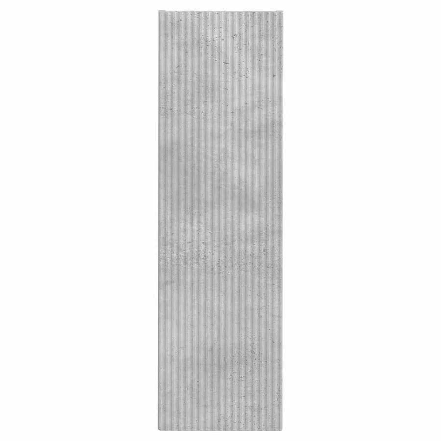 Meuble TV mural 2 pcs Béton 30 x 31 x 100 cm Bois d'ingénierie - 7