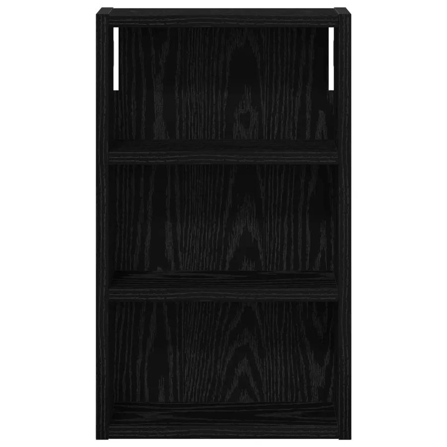 Armoire murale de salle de bain Chêne Noir 30 x 10 x 50 cm - 6