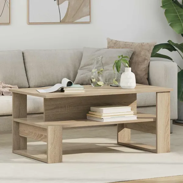 Table basse Chêne Sonoma 90 x 50 x 40 cm Bois d'ingénierie