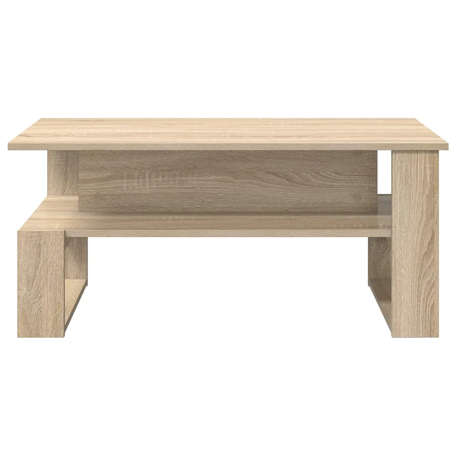 Table basse Chêne Sonoma 90 x 50 x 40 cm Bois d'ingénierie - 5