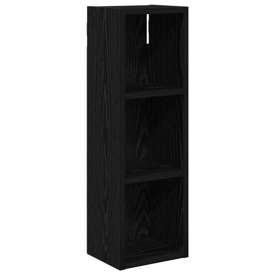 Armoire murale de salle de bain Chêne Noir 20 x 16 x 62,5 cm - 2