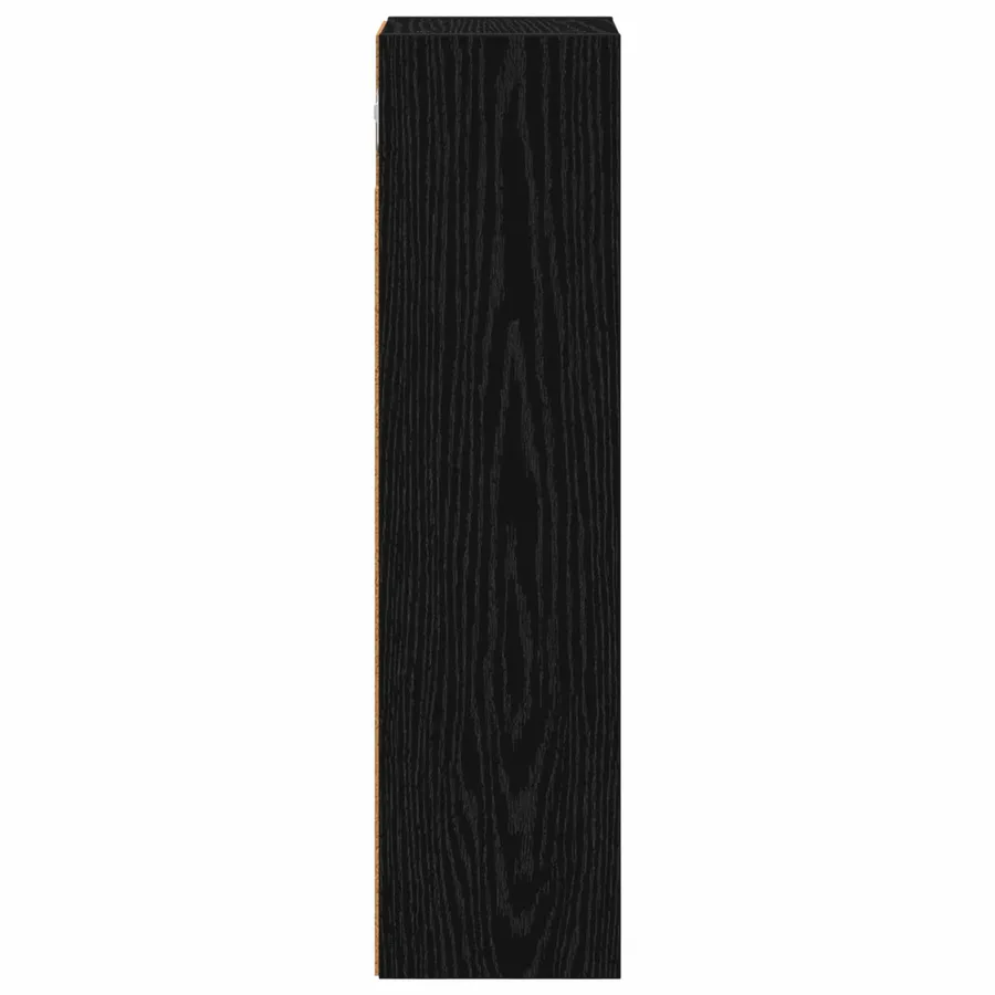 Armoire murale de salle de bain Chêne Noir 20 x 16 x 62,5 cm - 7