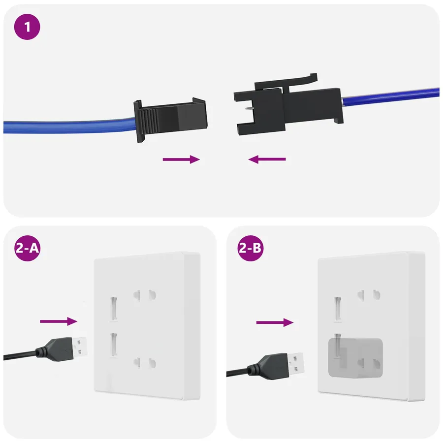 Bande LED 12 pcs Noir et Transparent 250 mm Cuivre et plastique - 10