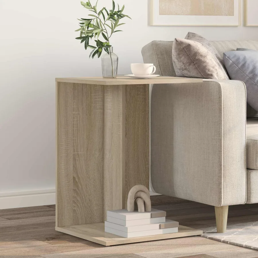 Table d'appoint Chêne Sonoma 45 x 40 x 62,5 cm