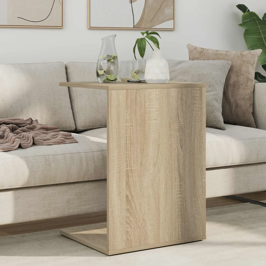 Table d'appoint Chêne Sonoma 45 x 40 x 62,5 cm - 4