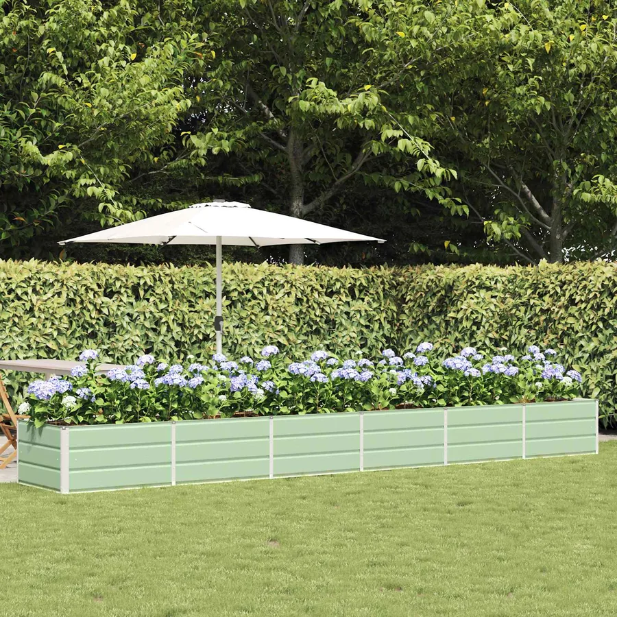 Jardinière Vert 480 x 80 x 45 cm Acier