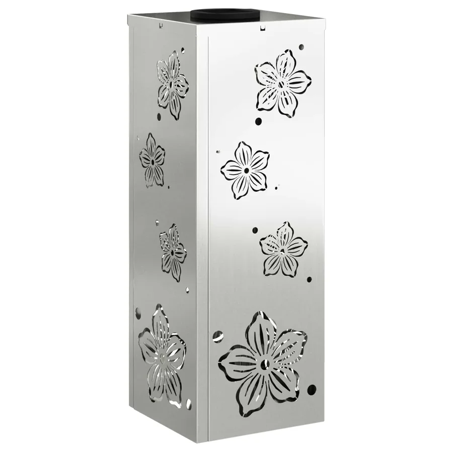 Lumière de chemin LED solaire 2 pcs Blanc chaud 18 x 18 x 50 cm - 4