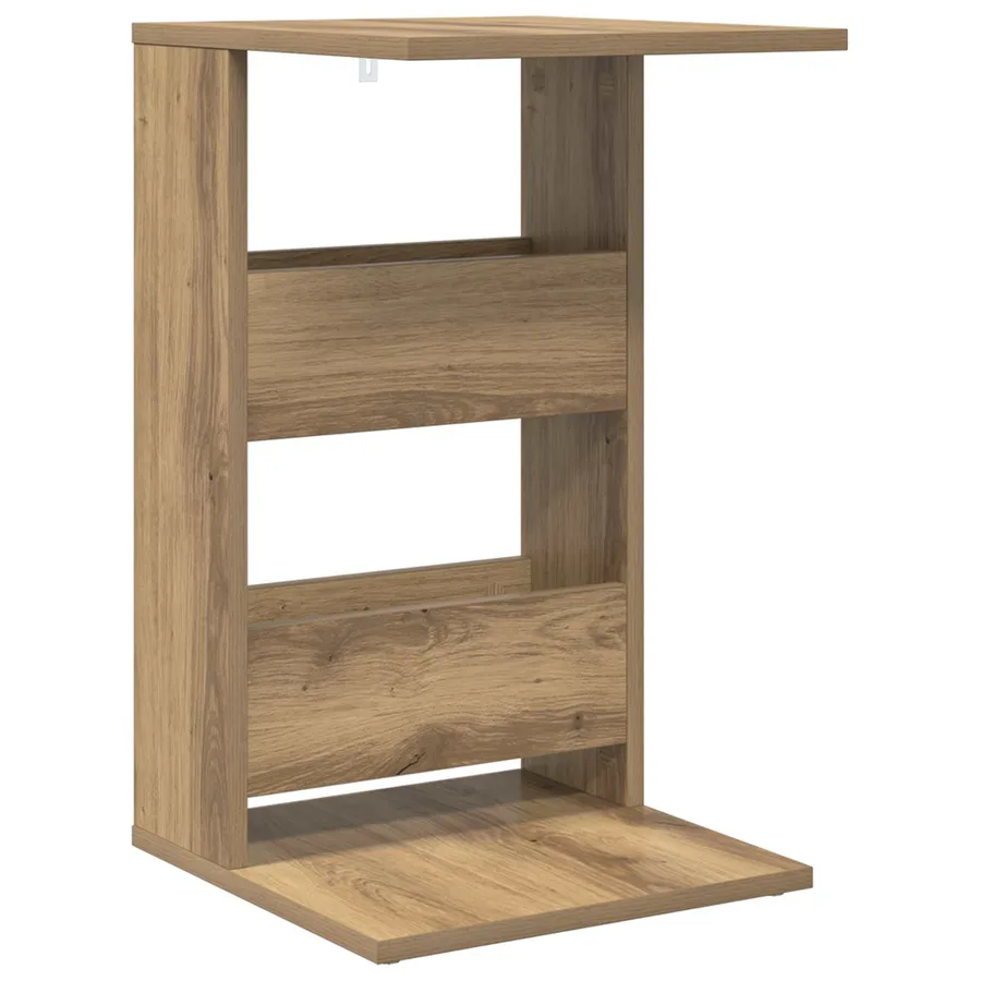 Table d'appoint Chêne artisanal 40 x 35 x 60,5 cm - 2