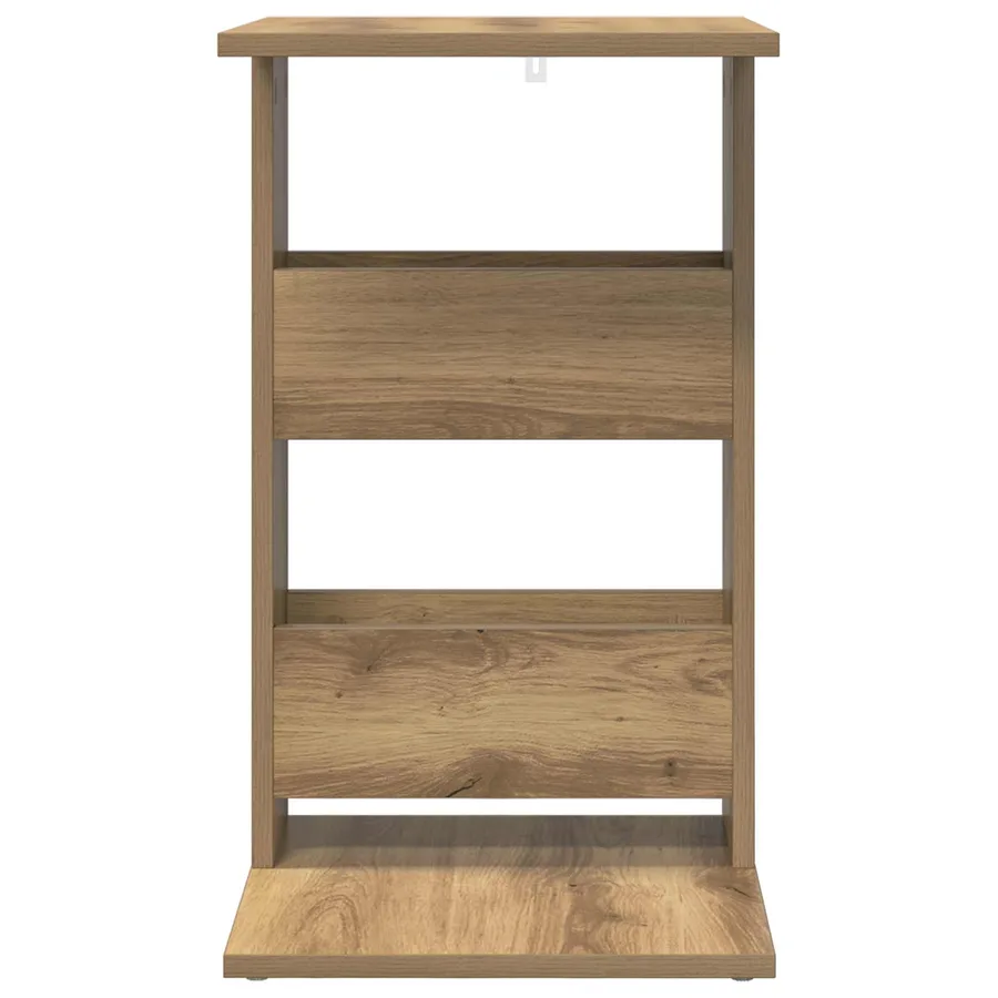 Table d'appoint Chêne artisanal 40 x 35 x 60,5 cm - 5