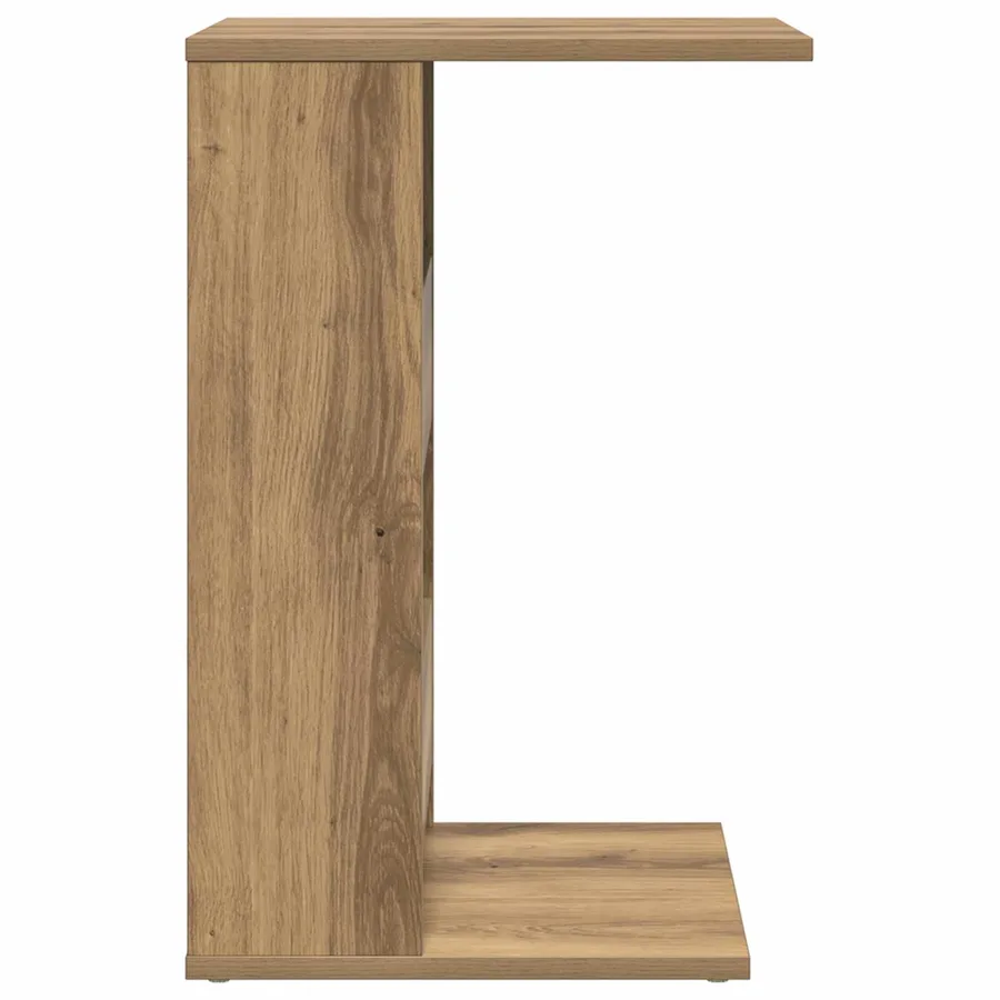 Table d'appoint Chêne artisanal 40 x 35 x 60,5 cm - 6