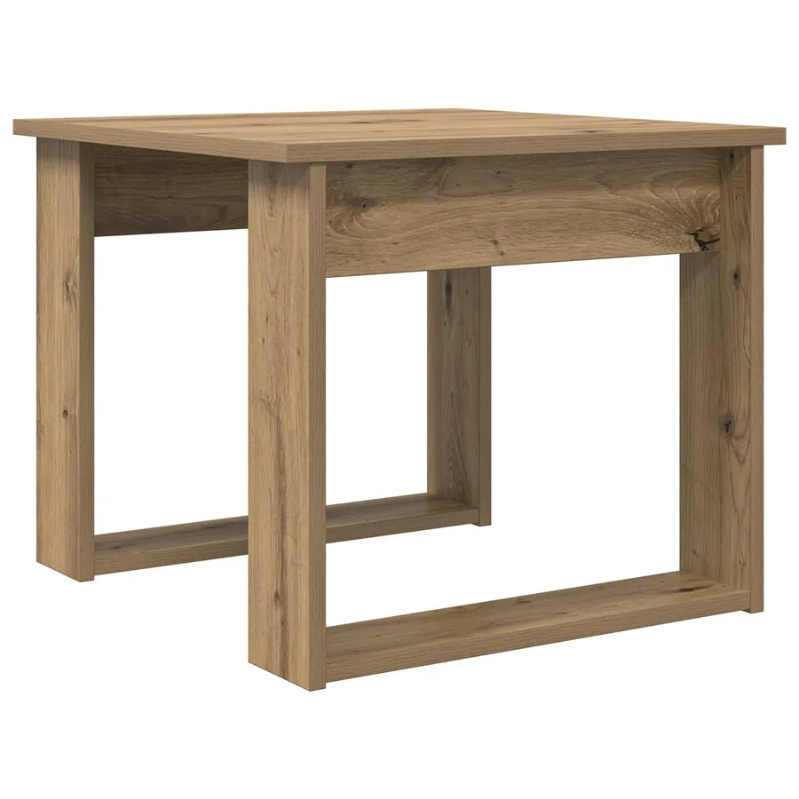 Ensemble de tables basses 2 pcs Chêne artisanal 50 x 52 x 42 cm - 6