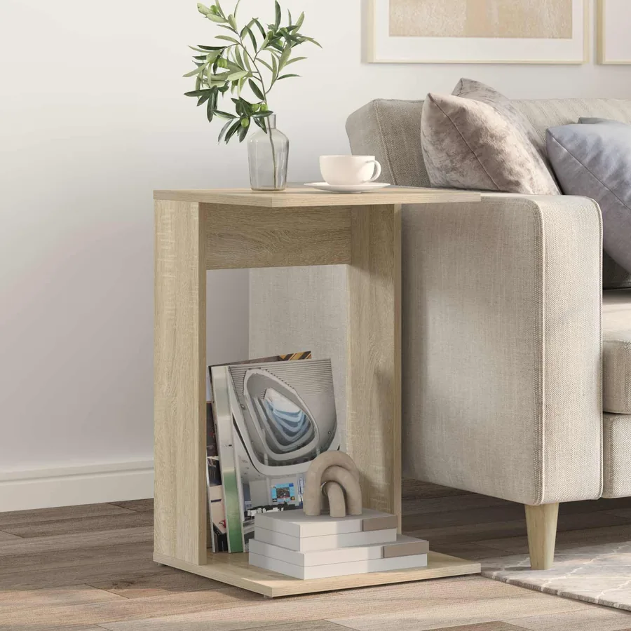 Table d'appoint Chêne Sonoma 40 x 38 x 62,5 cm