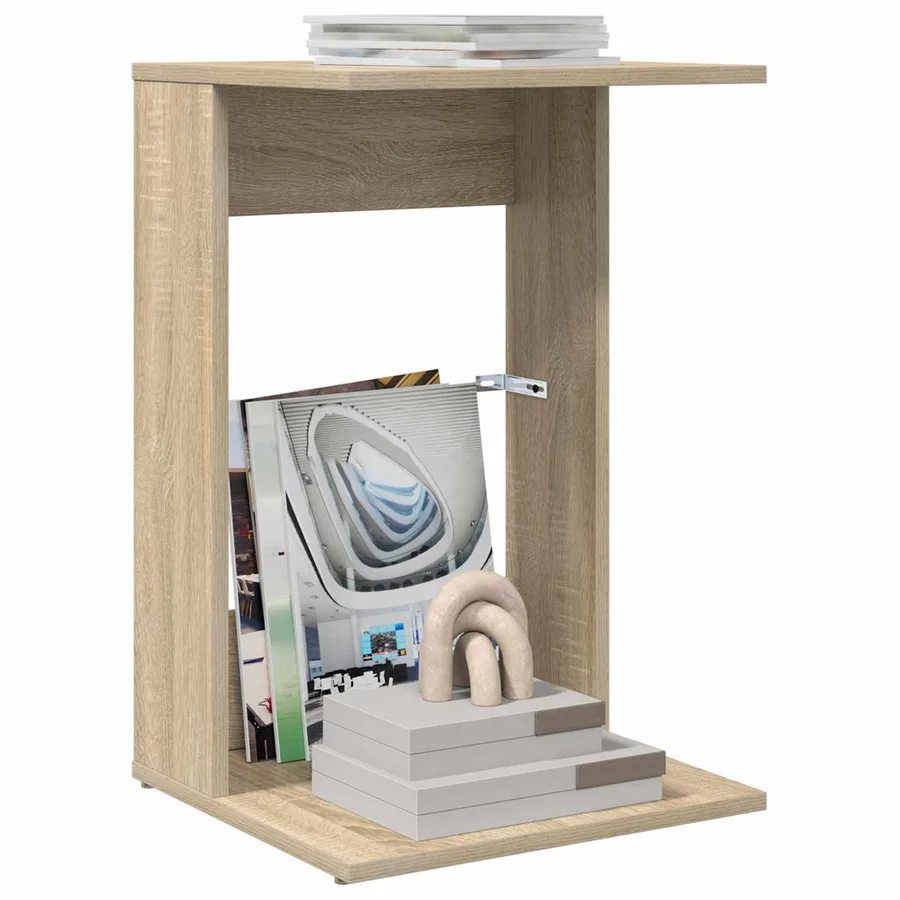 Table d'appoint Chêne Sonoma 40 x 38 x 62,5 cm - 3