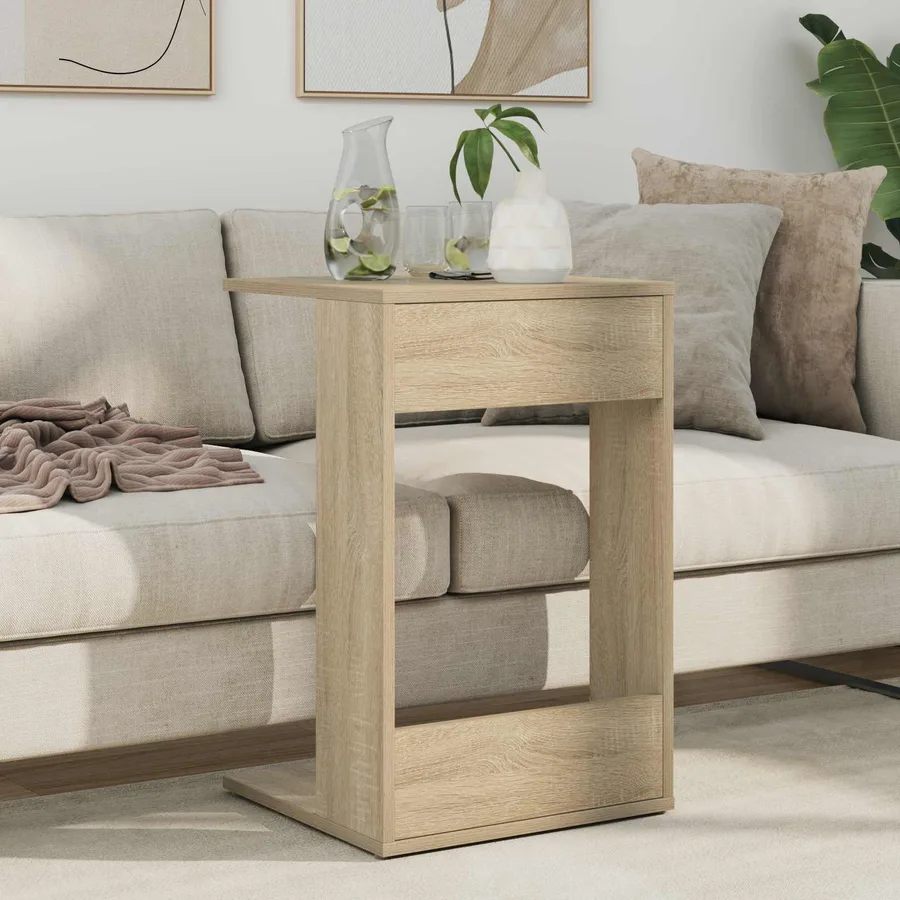 Table d'appoint Chêne Sonoma 40 x 38 x 62,5 cm - 4