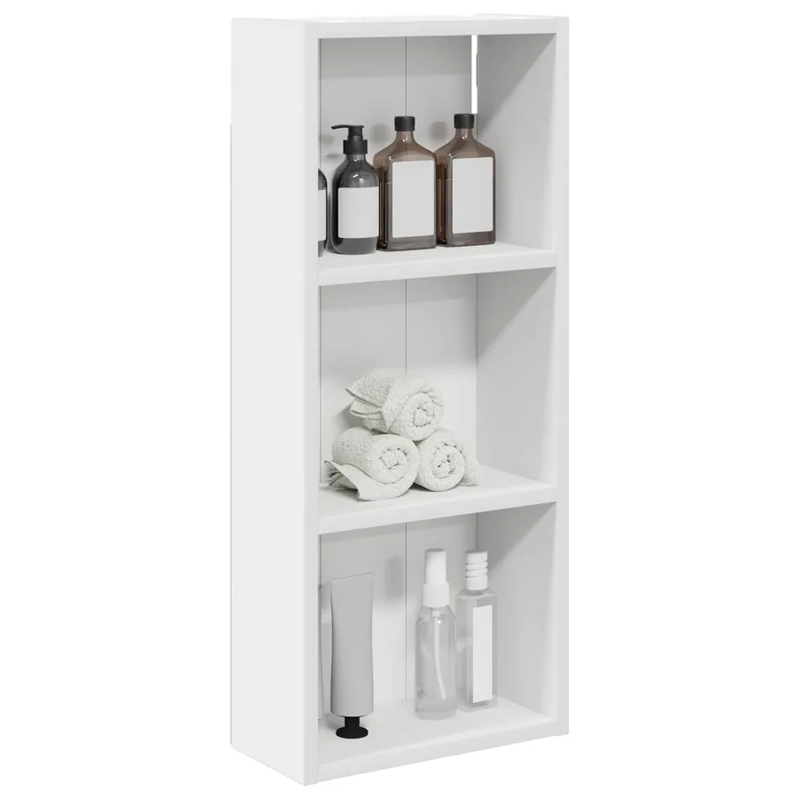 Armoire murale de salle de bain Blanc 30 x 14 x 70 cm - 3