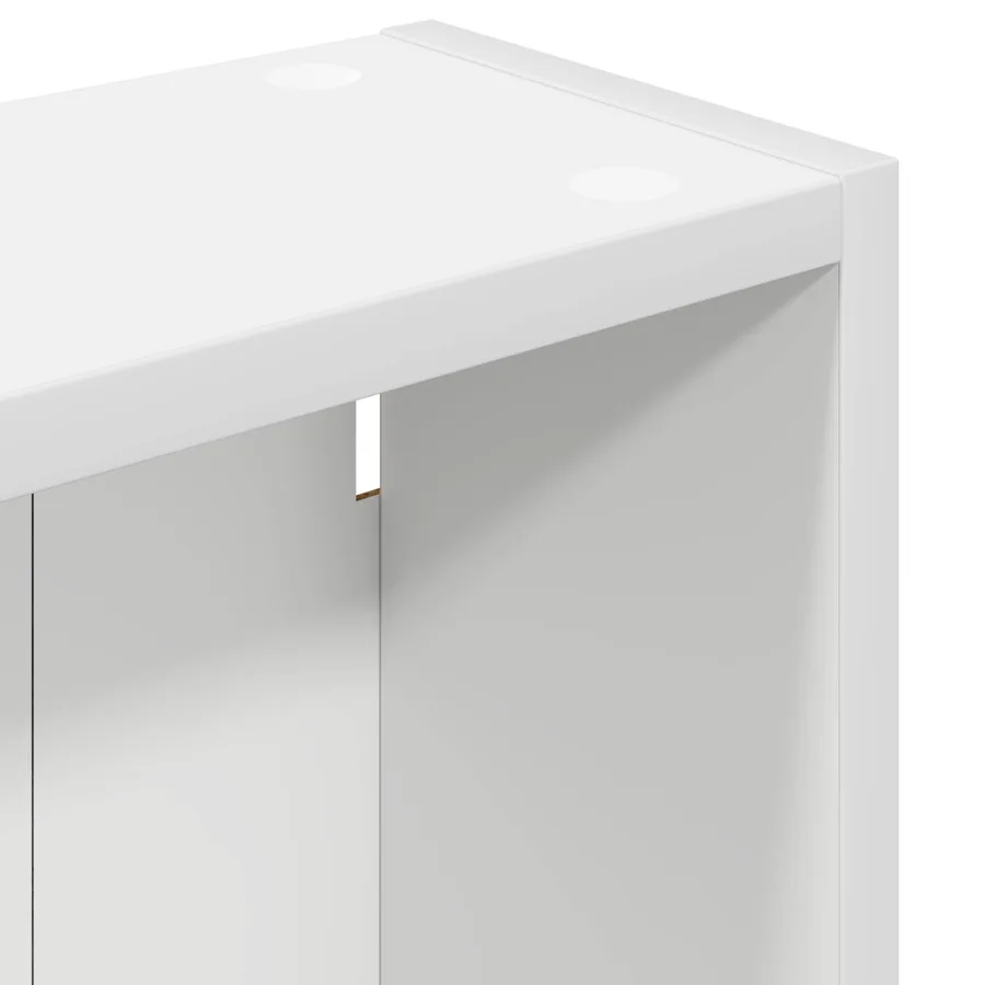 Armoire murale de salle de bain Blanc 30 x 14 x 70 cm - 9