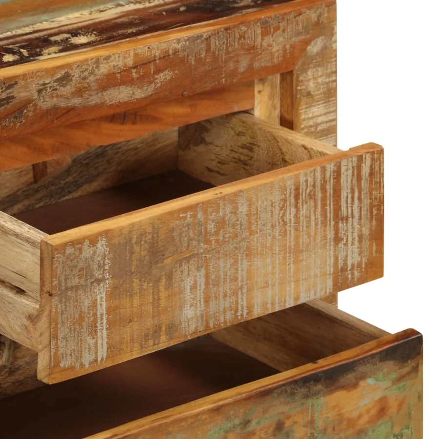 Buffet 120x30x75 cm Bois de récupération solide - 5