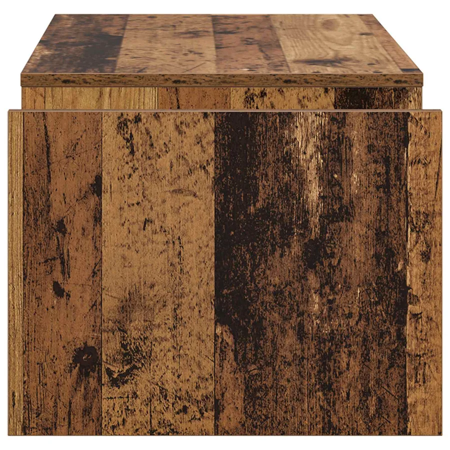 Table basse Bois ancien 90 x 45 x 35 cm Bois d'ingénierie - 6