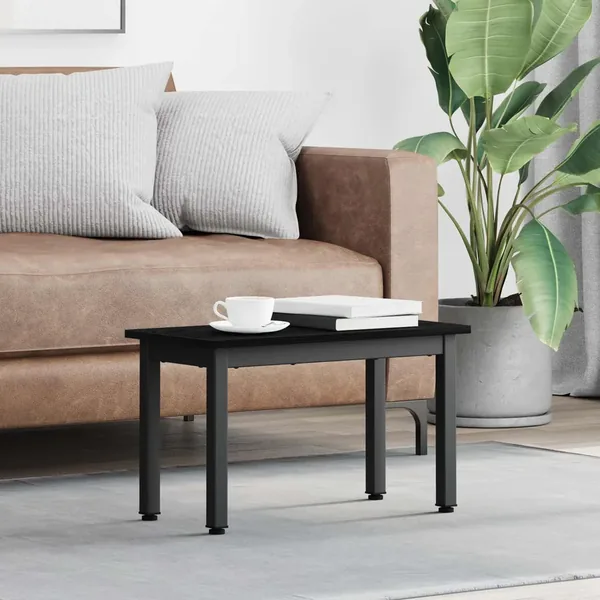 Table basse Chêne noir 60 x 30 x 36 cm Bois d'ingénierie
