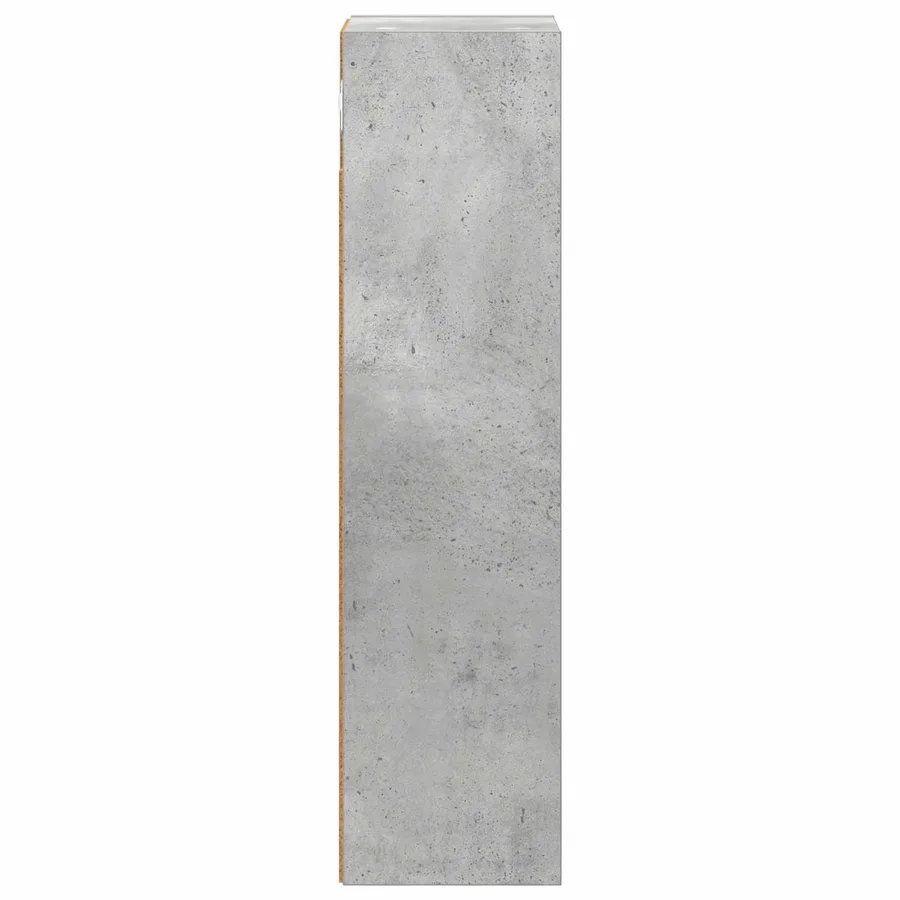 Armoire murale de salle de bain Gris Béton 20 x 16 x 62,5 cm - 7