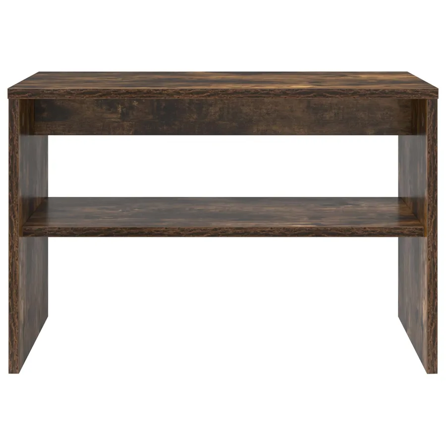 Meuble TV Chêne fumé 60 x 35 x 40 cm Bois d'ingénierie - 5