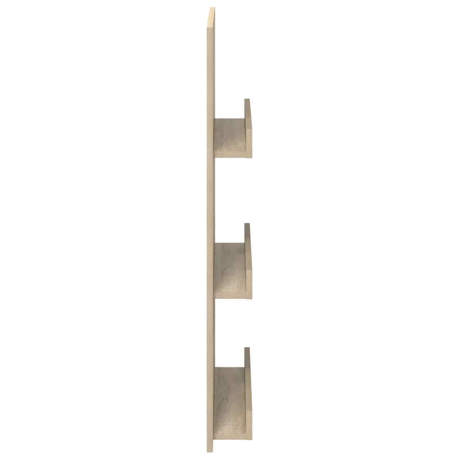 Étagère à magazines avec étagère Chêne Sonoma 51 x 11 x 102 cm - 6