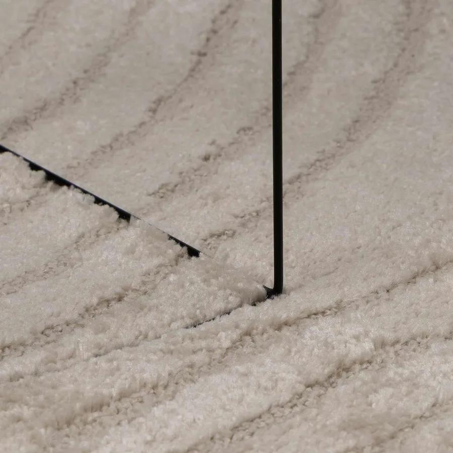 Tapis de surface GALATI Beige 200 x 140 cm Polyester - 6
