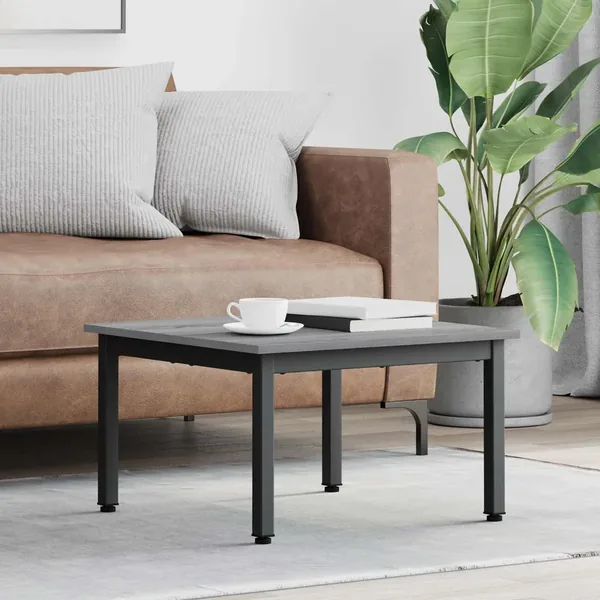 Table basse Gris Sonoma 60 x 60 x 36 cm Bois d'ingénierie