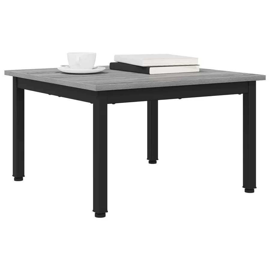 Table basse Gris Sonoma 60 x 60 x 36 cm Bois d'ingénierie - 3