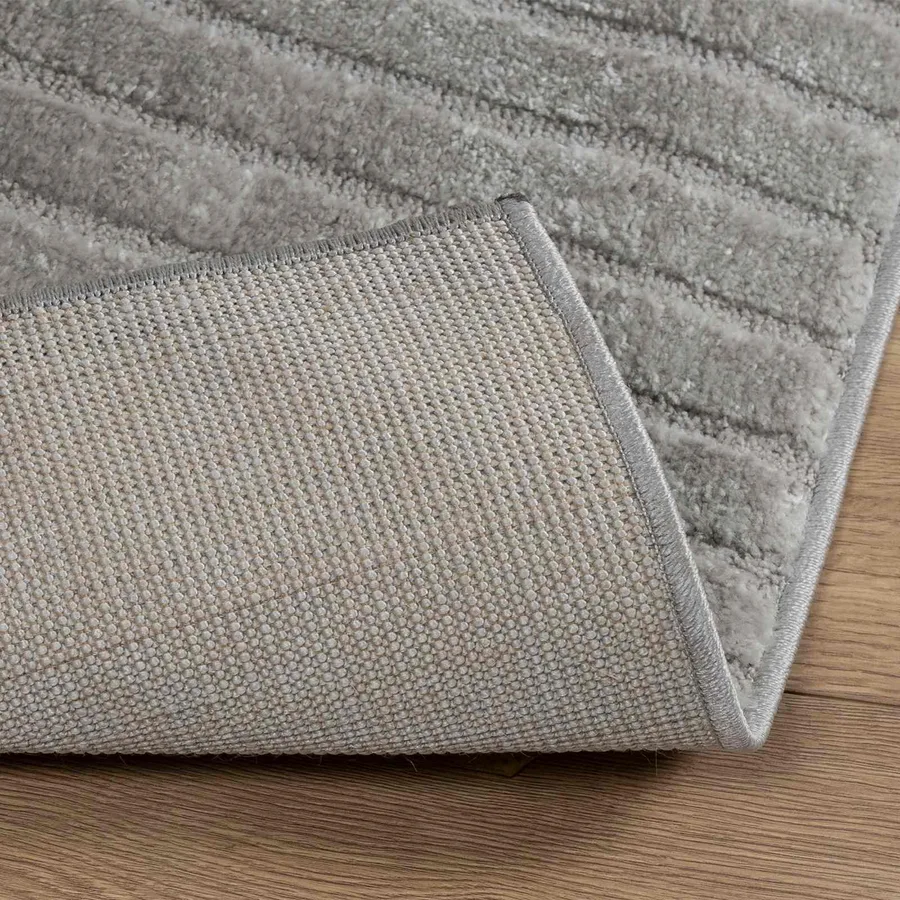Tapis de surface Rectangulaire GALATI Gris 200 x 80 cm - 4