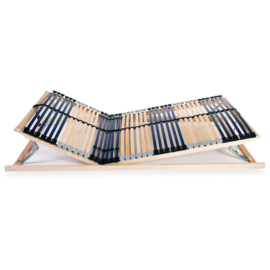 Sommier à lattes sans matelas avec 42 lattes 7 zones 120x200 cm - 3