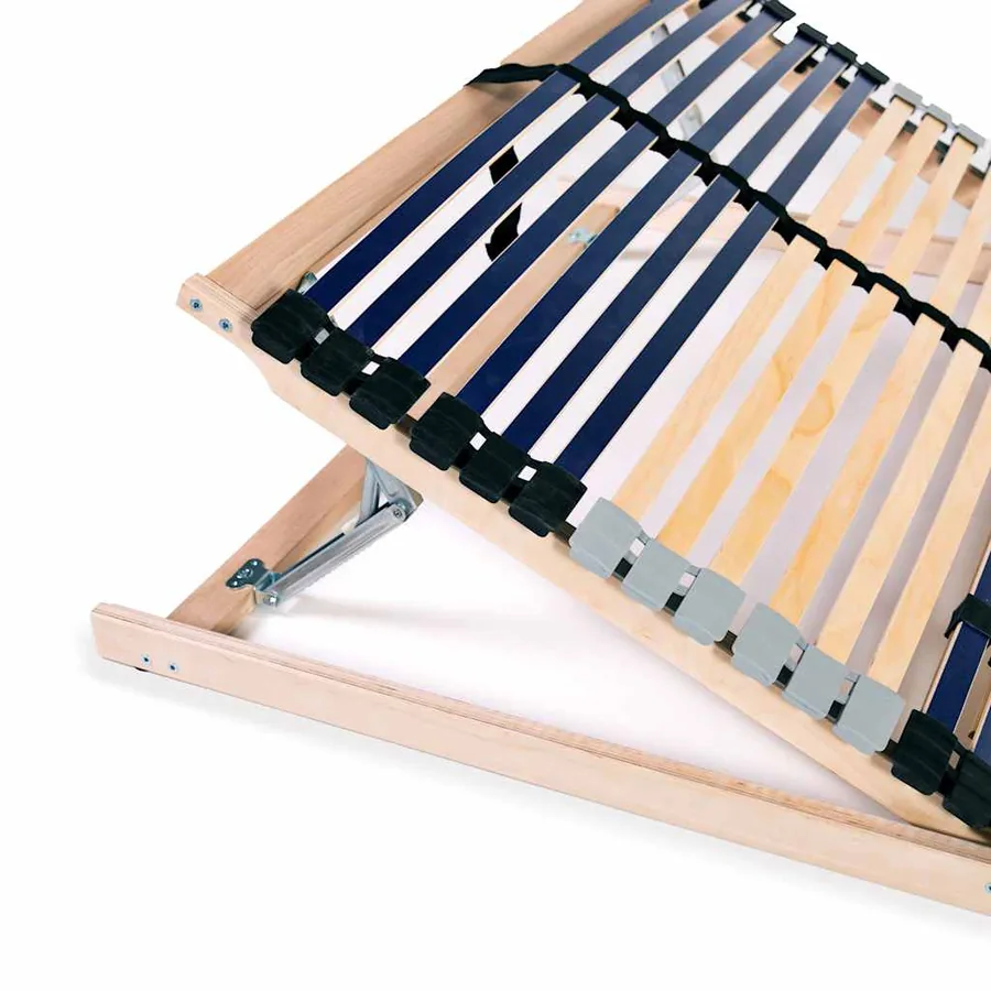 Sommier à lattes sans matelas avec 42 lattes 7 zones 120x200 cm - 7