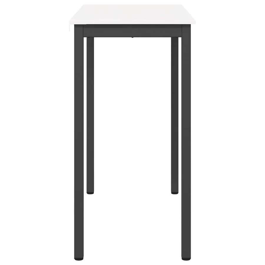 Table de bar Blanc 110 x 55 x 105 cm Bois de pin massif - 6