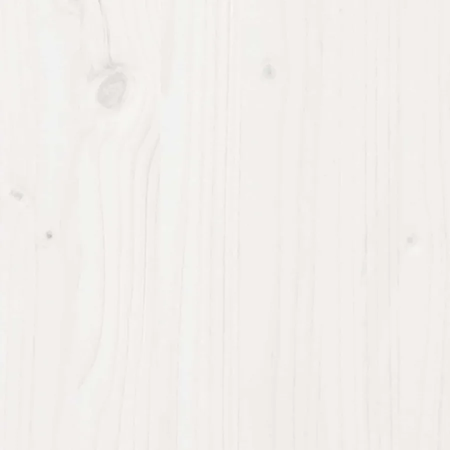 Table de bar Blanc 110 x 55 x 105 cm Bois de pin massif - 9