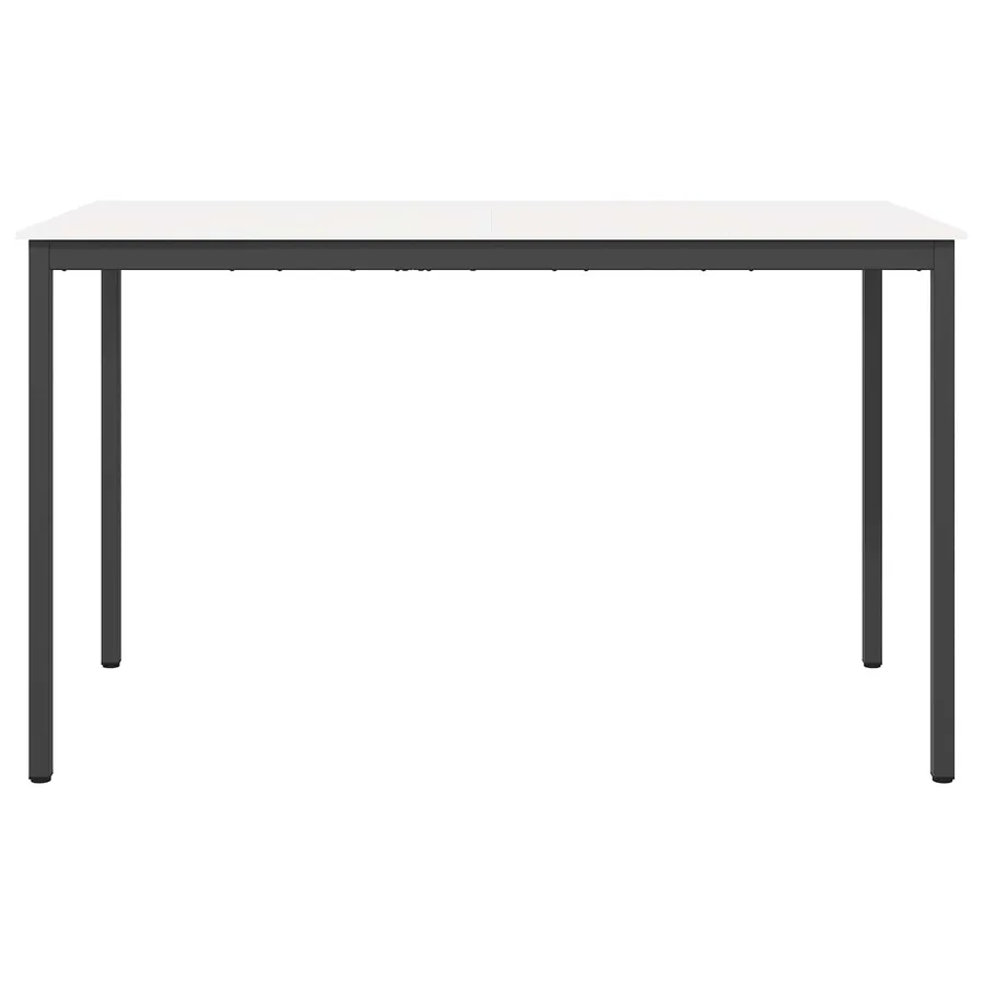 Table de bar Blanc 180 x 90 x 105 cm Bois de pin massif - 5