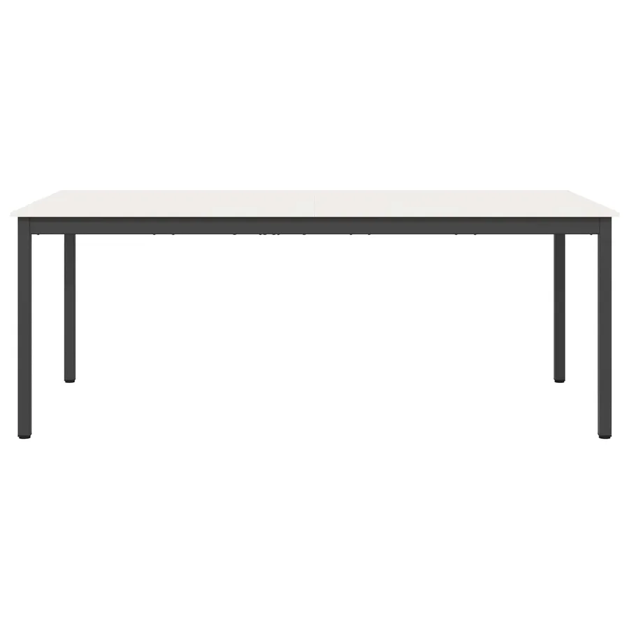 Table de salle à manger / Table de repas Blanc - 5