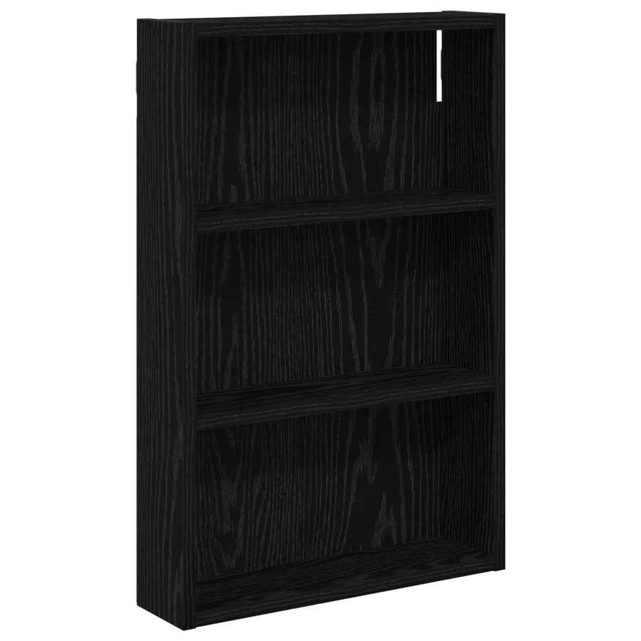 Armoire murale de salle de bain Chêne Noir 40 x 10 x 60,5 cm - 2
