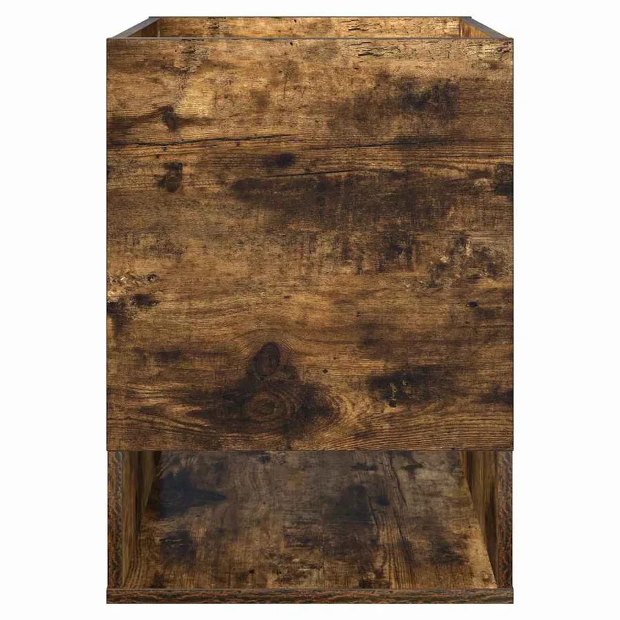 Table d'appoint Chêne fumé 40 x 40 x 56 cm Bois d'ingénierie - 6