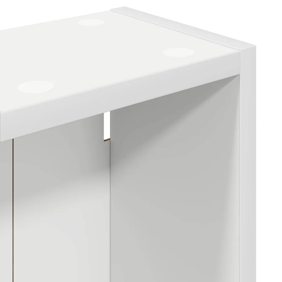 Armoire murale de salle de bain Blanc 20 x 14 x 70 cm - 10